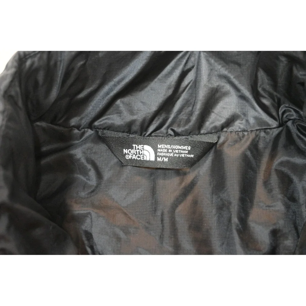The North Face Thermoball Jacket Mens Medium Black Quilted Puffer Excellent